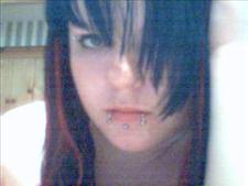 goth girl with piercings