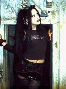skanky goth girl