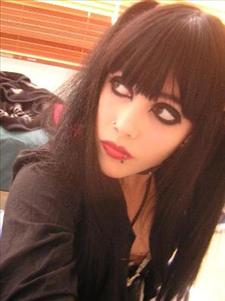 Bitchy goth girl