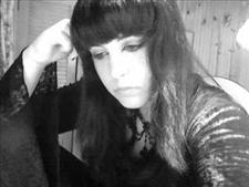 Emo goth girl