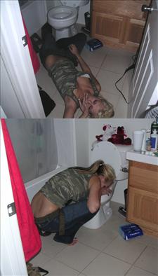 Drunk Barfing