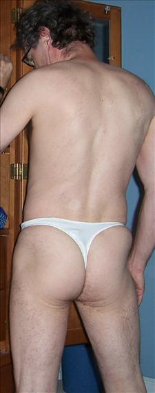 Allen in Susan's thong