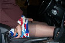 Allen's cock in Susan's car